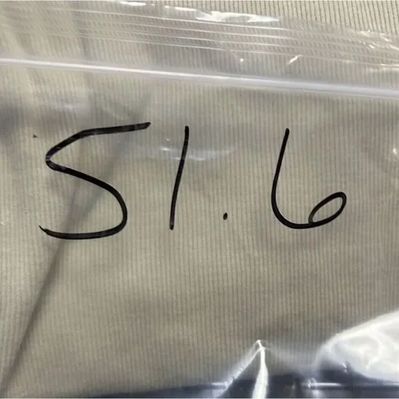 Vtg Y2K Lace Trimmed Tank Top Womens Sz XL Beige Fairycore Beaded Coquette Fairy - Picture 13 of 13